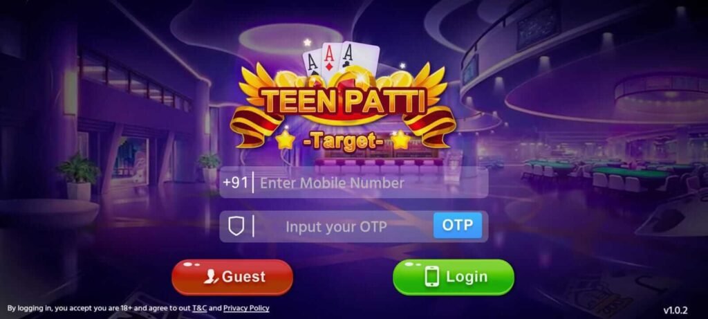 teen patti targer sign up